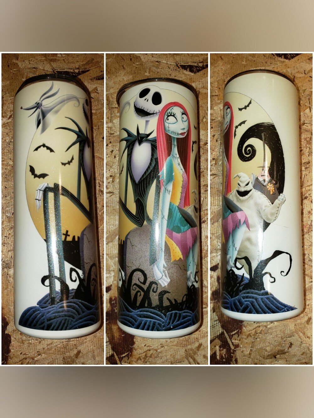 The Nightmare Before Christmas Character Tumbler with Jack & Sally